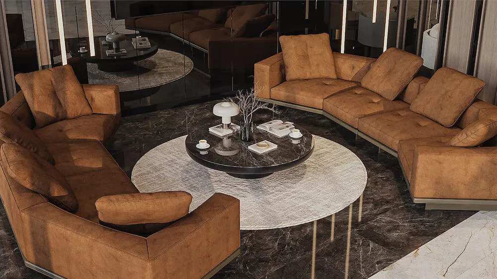 Reception area